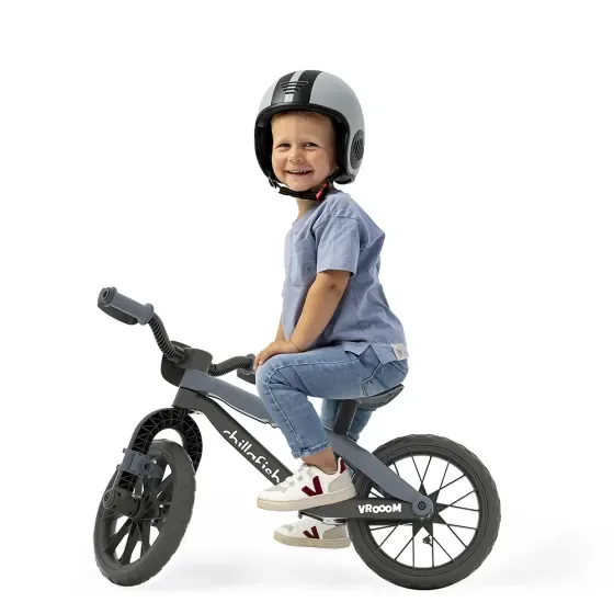 Беговел Chillafish BMXie Vrooom 12″ со звуком, антрацит